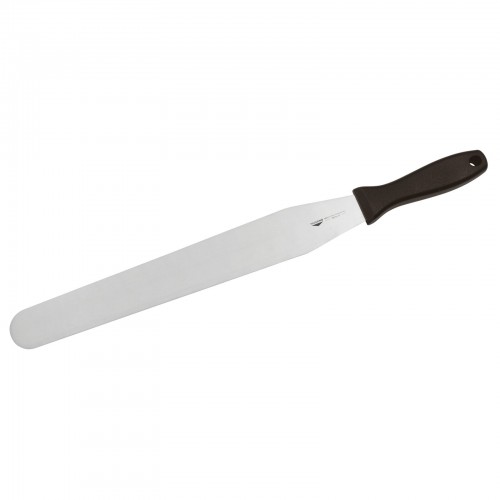 Smooth stainless steel spatula